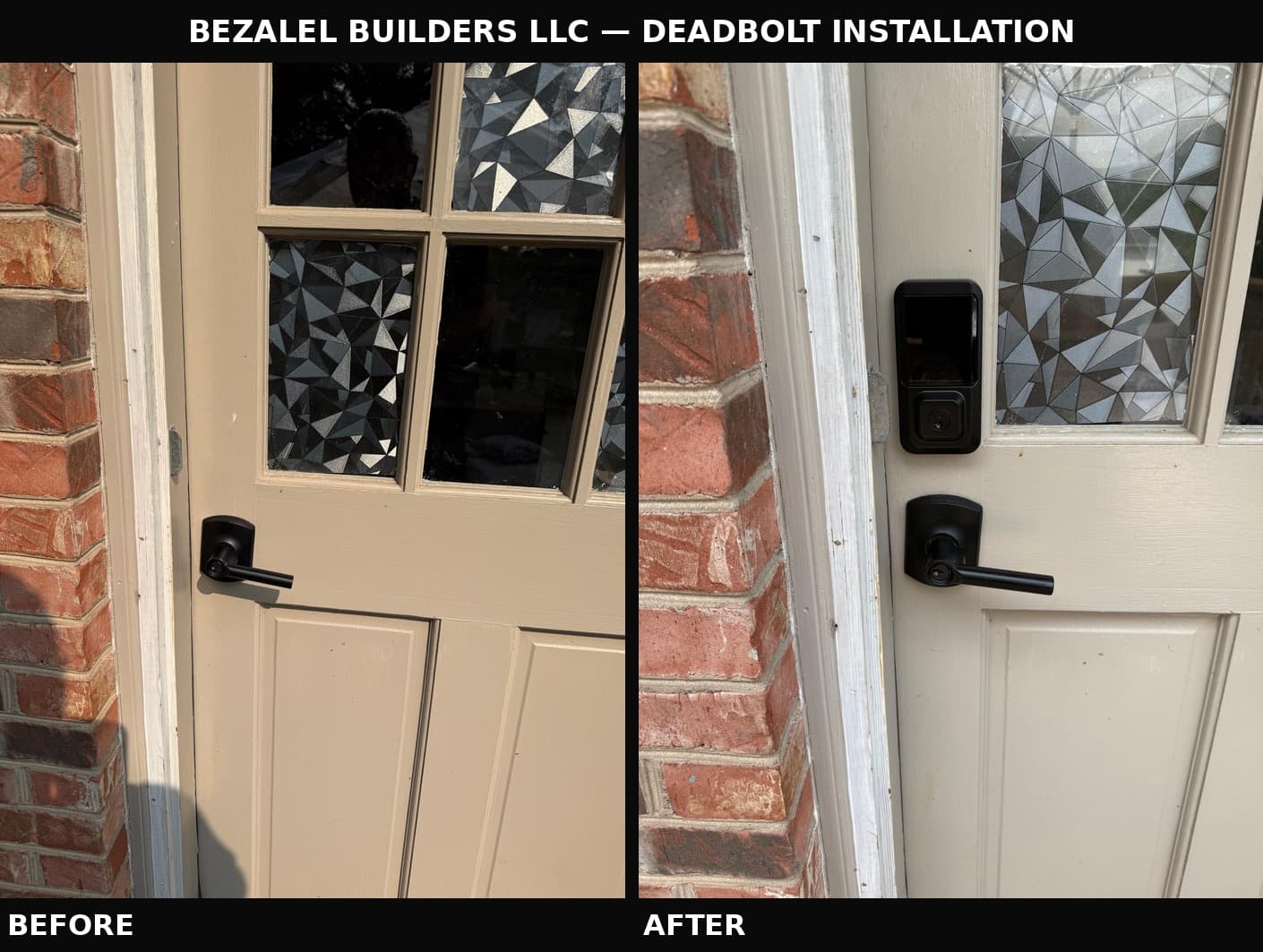 Deadbolt Installation
