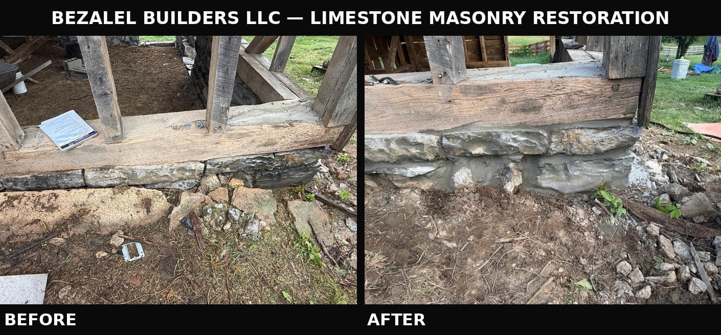 Limestone Masonry Restoration