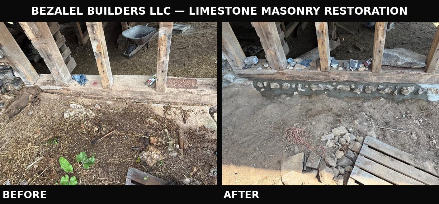 Limestone Masonry Restoration