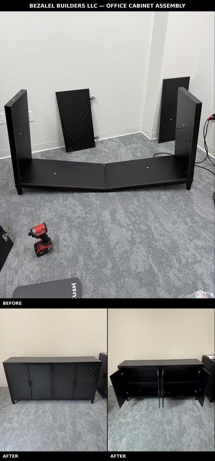 Office Cabinet Assembly