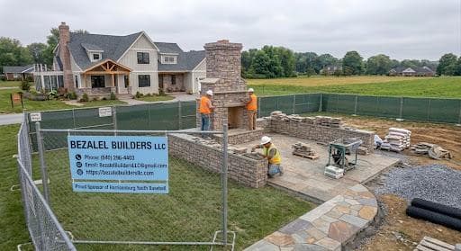 Hardscaping services by Bezalel Builders LLC