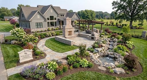 Landscaping services by Bezalel Builders LLC