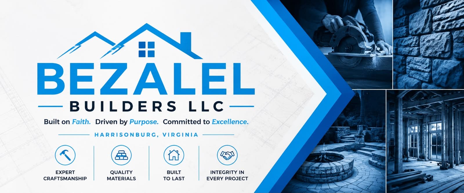 Bezalel Builders crew at work